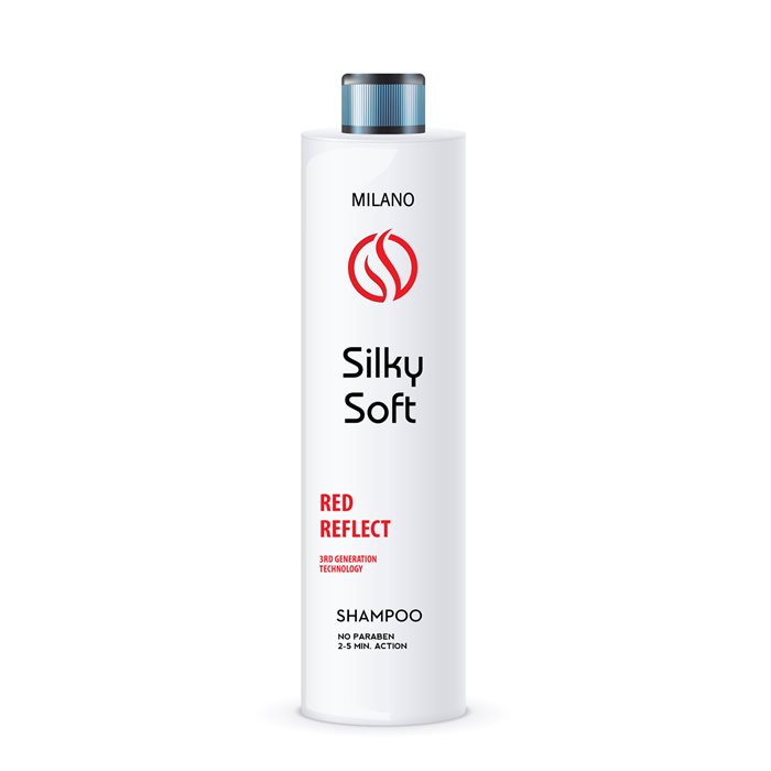Silky soft σαμπουάν color red 300ml