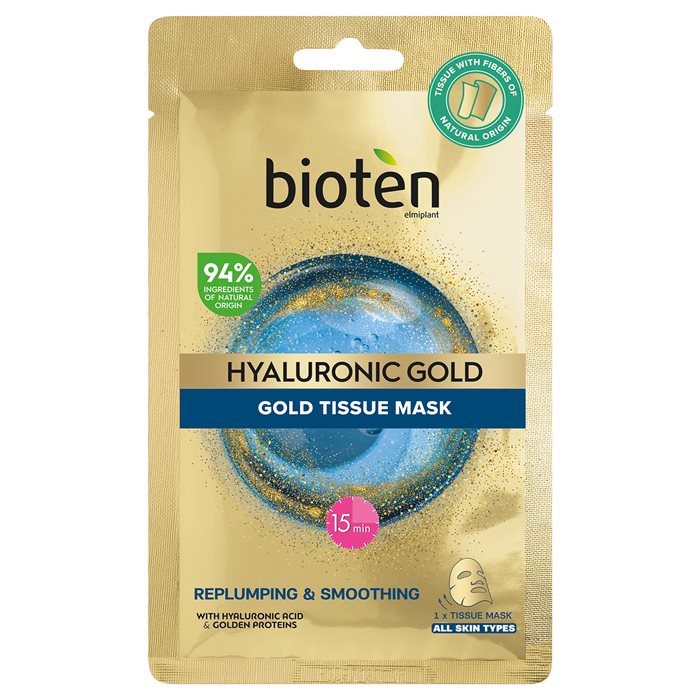 Bioten Hyaluronic Gold Tissue Mask 25ml
