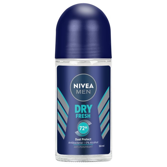 Nivea Men Deep Dry & Clean Feel Roll-On 50ml