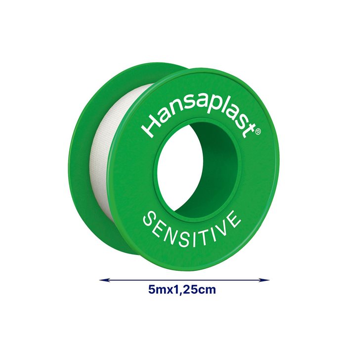 Hansaplast Sensitive Fixation Tape 1.25cm x 5m