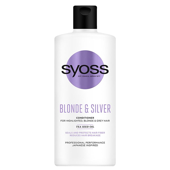 Syoss Blonde & Silver Conditioner 440ml