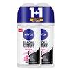 Nivea Black & White Clear Invisible Roll-On 48h 1+1