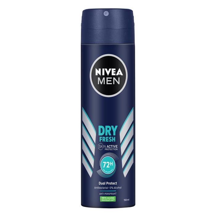 Nivea Men Dry Fresh Spray 150ml