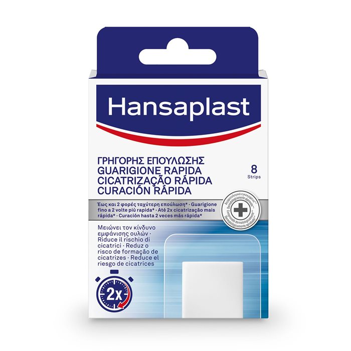 Hansaplast Fast Healing Strips 8τμχ.