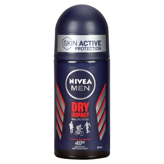 Nivea Men Dry Impact Plus 48h Roll-On 50ml