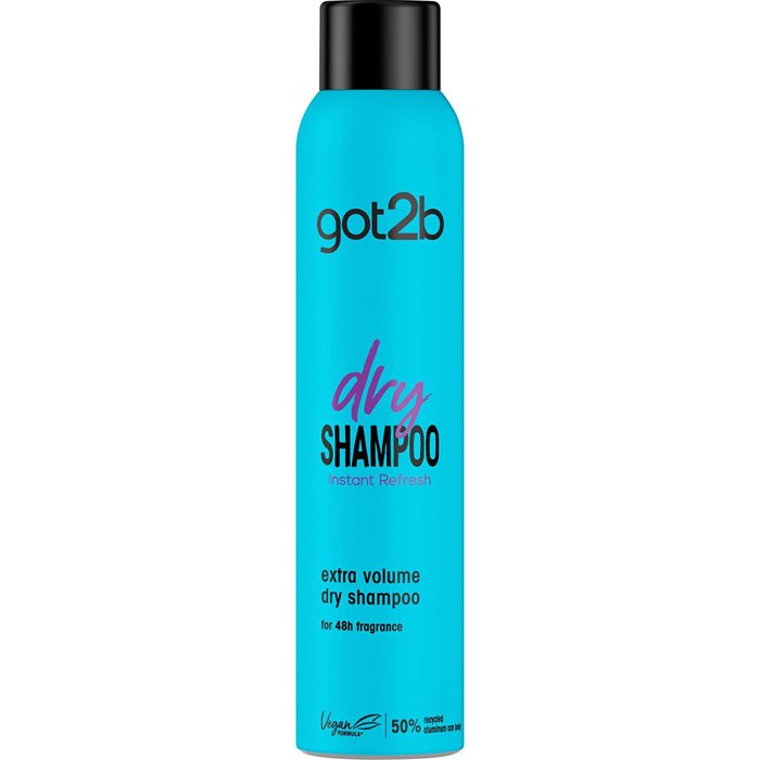 GOT2B Dry Shampoo Instant Refresh Extra Volume 200ml